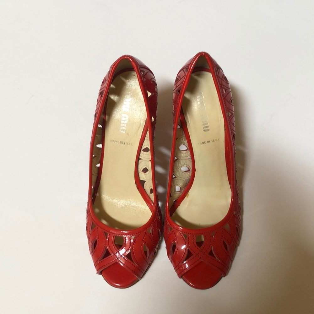 Miu Miu Patent Heels Size 35